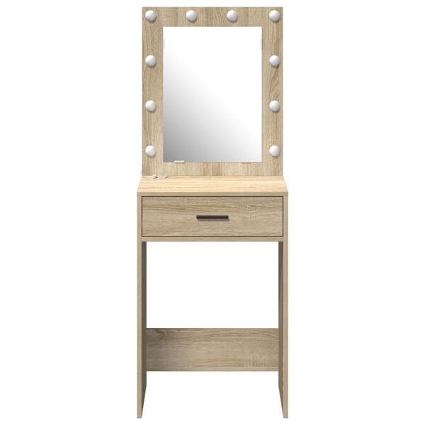 vidaXL Κομοδίνο Sonoma Δρυς 50 x 41 x 135 εκ Επεξεργασμένο ξύλο