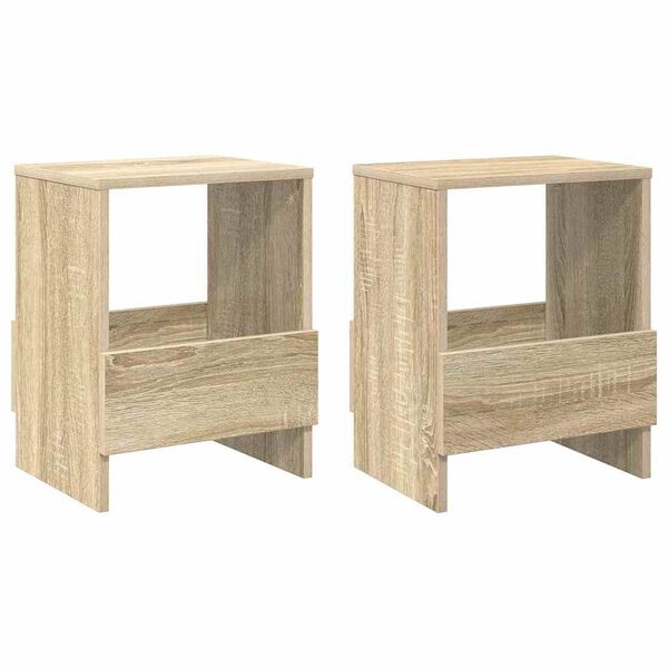 vidaXL &Rho;ά&phi;&iota; &Pi;&epsilon;&rho;&iota;&omicron;&delta;&iota;&kappa;ώ&nu; 2 pcs &Delta;&rho;ύ&sigmaf; Sonoma 35 x 30 x 45 &epsilon;&kappa;.