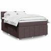 vidaXL &Kappa;&rho;&epsilon;&beta;ά&tau;&iota; Boxspring &mu;&epsilon; &Sigma;&tau;&rho;ώ&mu;&alpha; &Sigma;&kappa;&omicron;ύ&rho;&omicron; &Kappa;&alpha;&phi;έ 140x190 &epsilon;&kappa;. &Upsilon;&phi;&alpha;&sigma;&mu;ά&tau;&iota;&nu;&omicron;