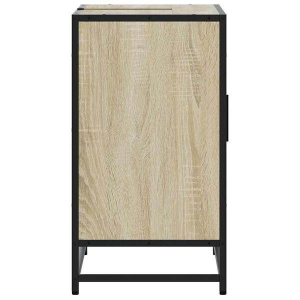 vidaXL Ντουλάπι Νιπτήρα Μπάνιου Sonoma Δρυς 65x33x60 εκ. Επεξ. Ξύλο