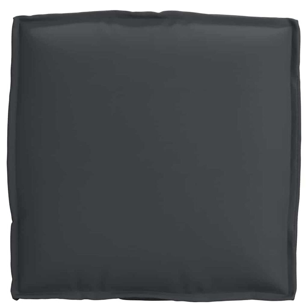 vidaXL Μαξιλάρι παλέτας για κάθισμα 2 pcs Μαύρο 40 x 40 x 8 εκ.