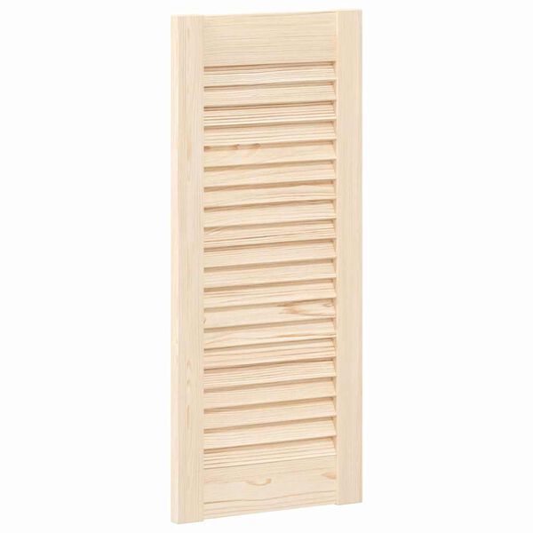 vidaXL Πορτάκια με Περσίδες 4 Τεμ. 69x29,5 εκ. από Μασίφ Ξύλο Πεύκου