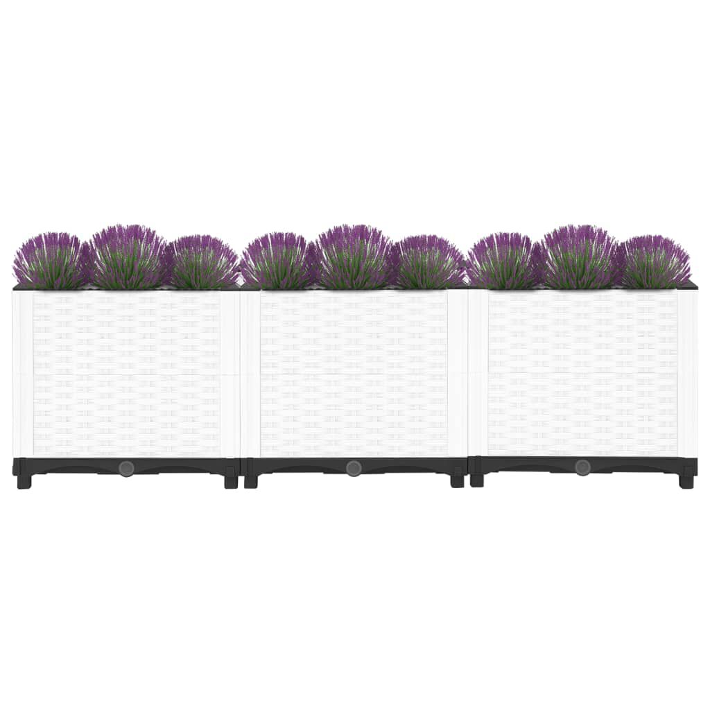 vidaXL Ζαρντινιέρα 120 x 40 x 38 εκ. από Πολυπροπυλένιο
