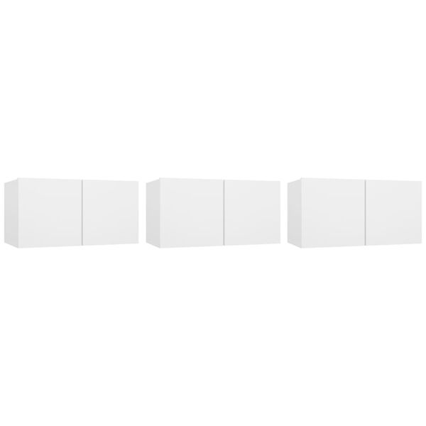 vidaXL &Nu;&tau;&omicron;&upsilon;&lambda;ά&pi;&iota;&alpha; &Tau;&eta;&lambda;&epsilon;ό&rho;&alpha;&sigma;&eta;&sigmaf; &Kappa;&rho;&epsilon;&mu;&alpha;&sigma;&tau;ά 3 &tau;&epsilon;&mu;. &Lambda;&epsilon;&upsilon;&kappa;ά 60 x 30 x 30 &epsilon;&kappa;.