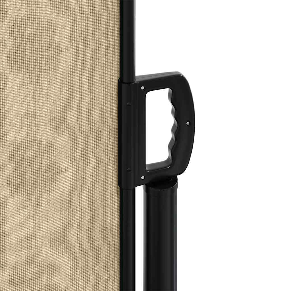 vidaXL Σκίαστρο Πλαϊνό Συρόμενο Μπεζ 220 x 300 εκ.