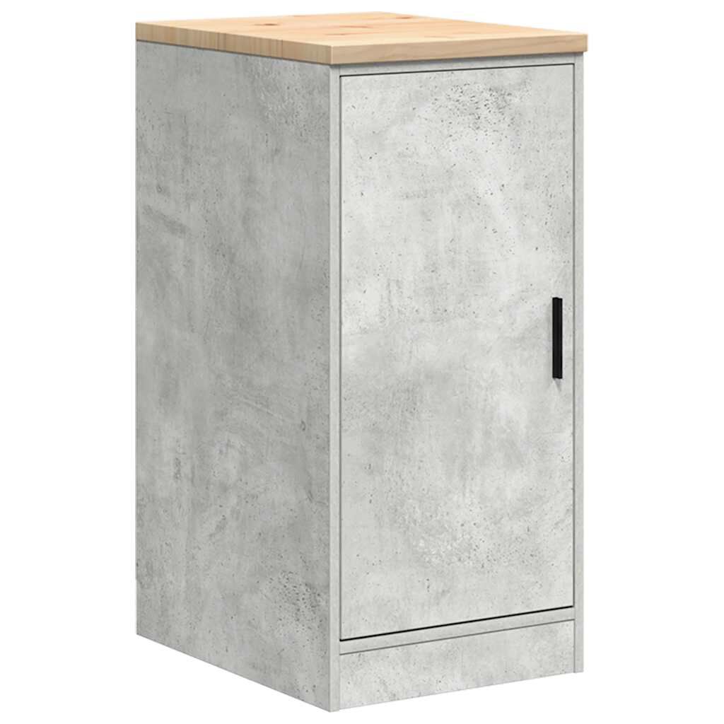 vidaXL ντουλάπι αποθήκευσης γκαράζ 40x51x85 εκ μασίφ ξύλο πεύκο
