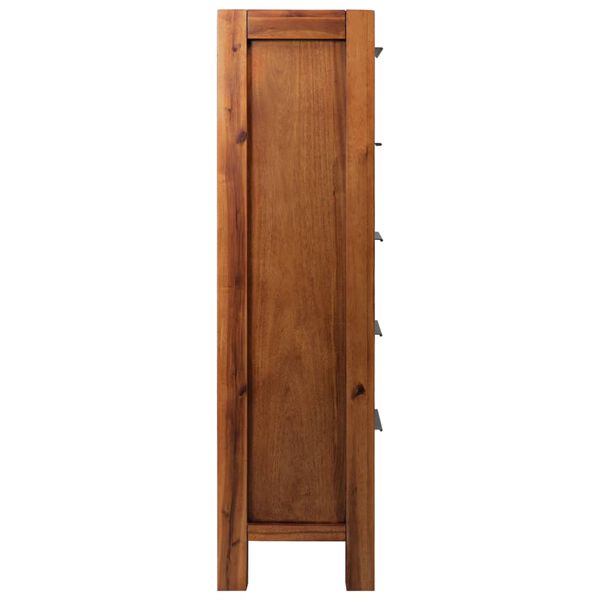 vidaXL Συρταριέρα 45 x 32 x 115 εκ. από Μασίφ Ξύλο Ακακίας