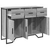 vidaXL Ντουλάπι Γκρι Sonoma 97x32,5x74,5 εκ. από Επεξεργασμένο Ξύλο