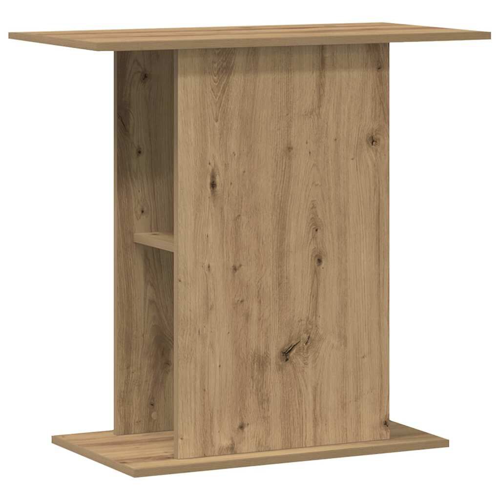 vidaXL Βάση Ενυδρείου Αρτισιανή Δρυς 36x75x72,5 εκ. Επεξεργασμένο Ξύλο