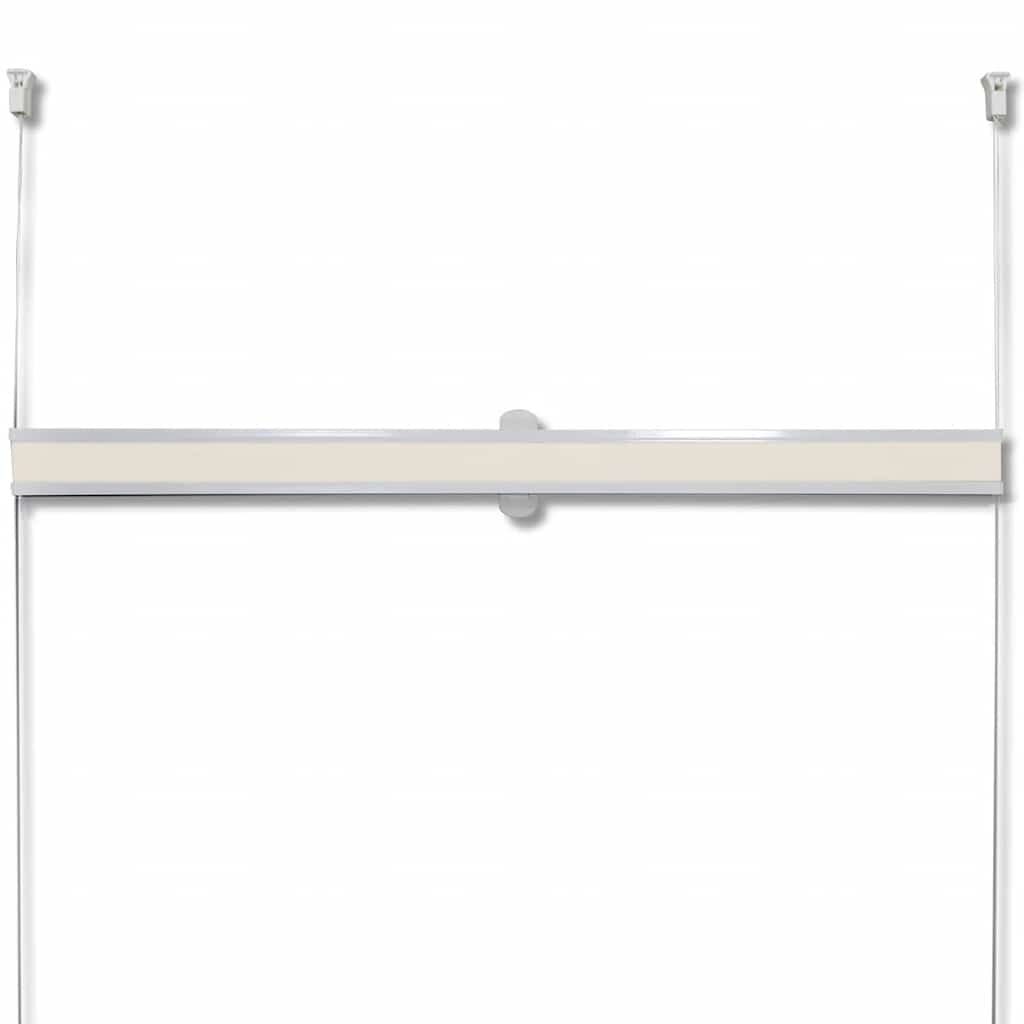 Πλισέ ρόλερ σκίασης 110x150cm Κρεμ