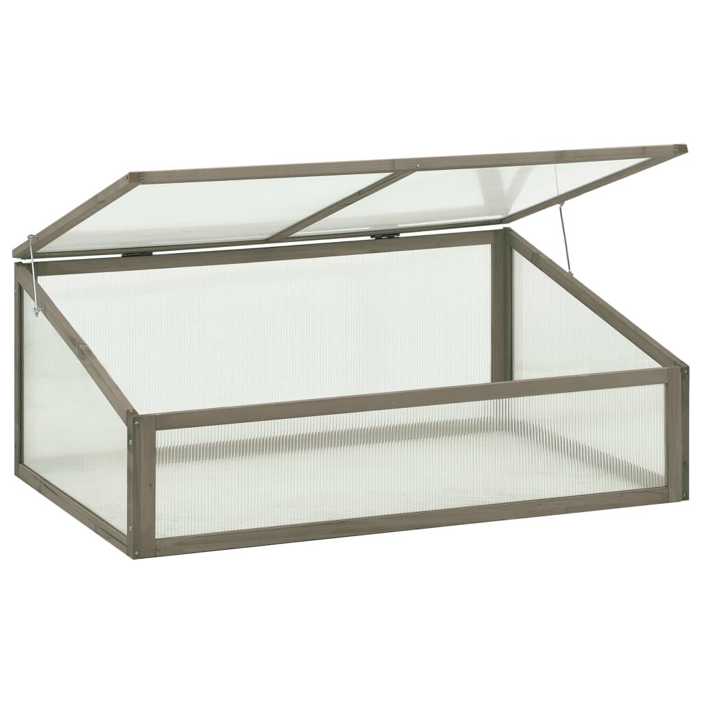vidaXL Θερμοκήπιο 100 x 65 x 40 εκ. από Ξύλο Ελάτης