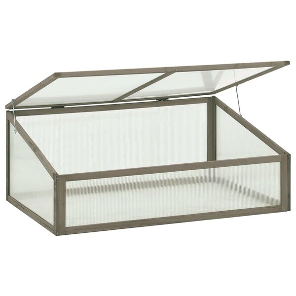 vidaXL Θερμοκήπιο 100 x 65 x 40 εκ. από Ξύλο Ελάτης