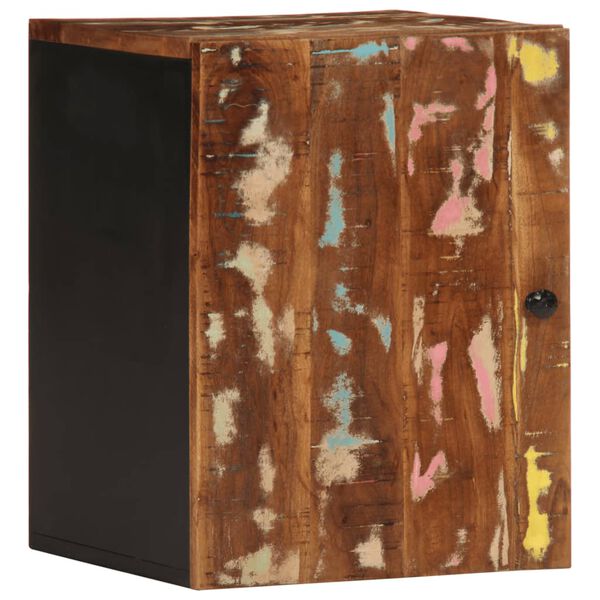 vidaXL Ντουλάπι Μπάνιου Επιτοίχιο 38x33x48 εκ. Μασίφ Ανακυκλωμένο Ξύλο