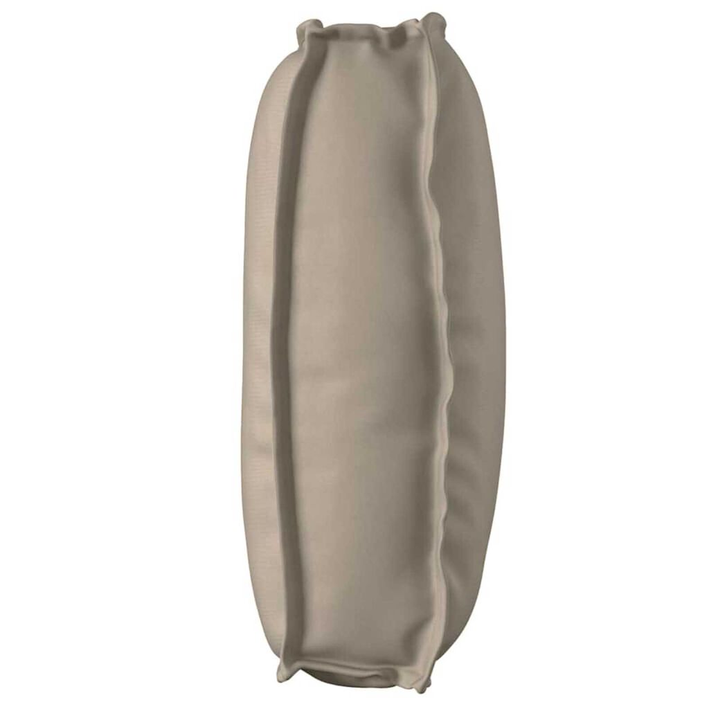 vidaXL Μαξιλάρι παλέτας για κάθισμα / πλάτη Taupe 120 x 50 x 12 εκ.