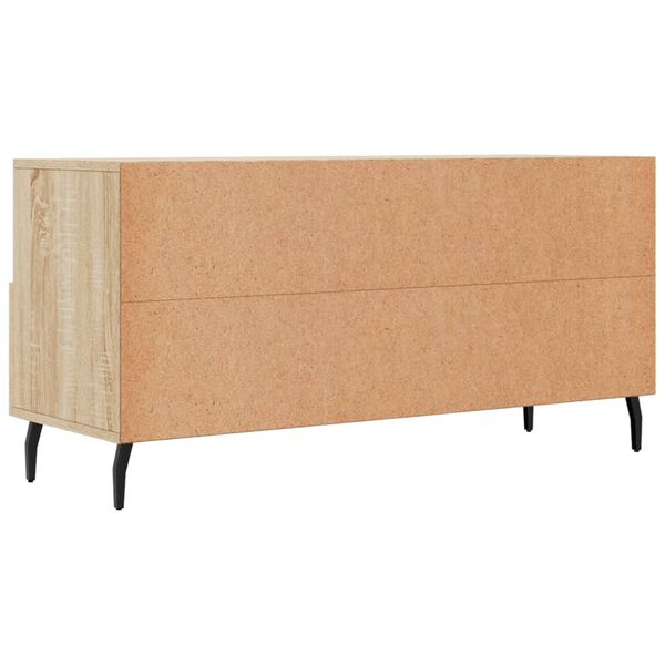 vidaXL Έπιπλο Τηλεόρασης Sonoma Δρυς 102 x 36 x 50 εκ. Επεξεργ. Ξύλο