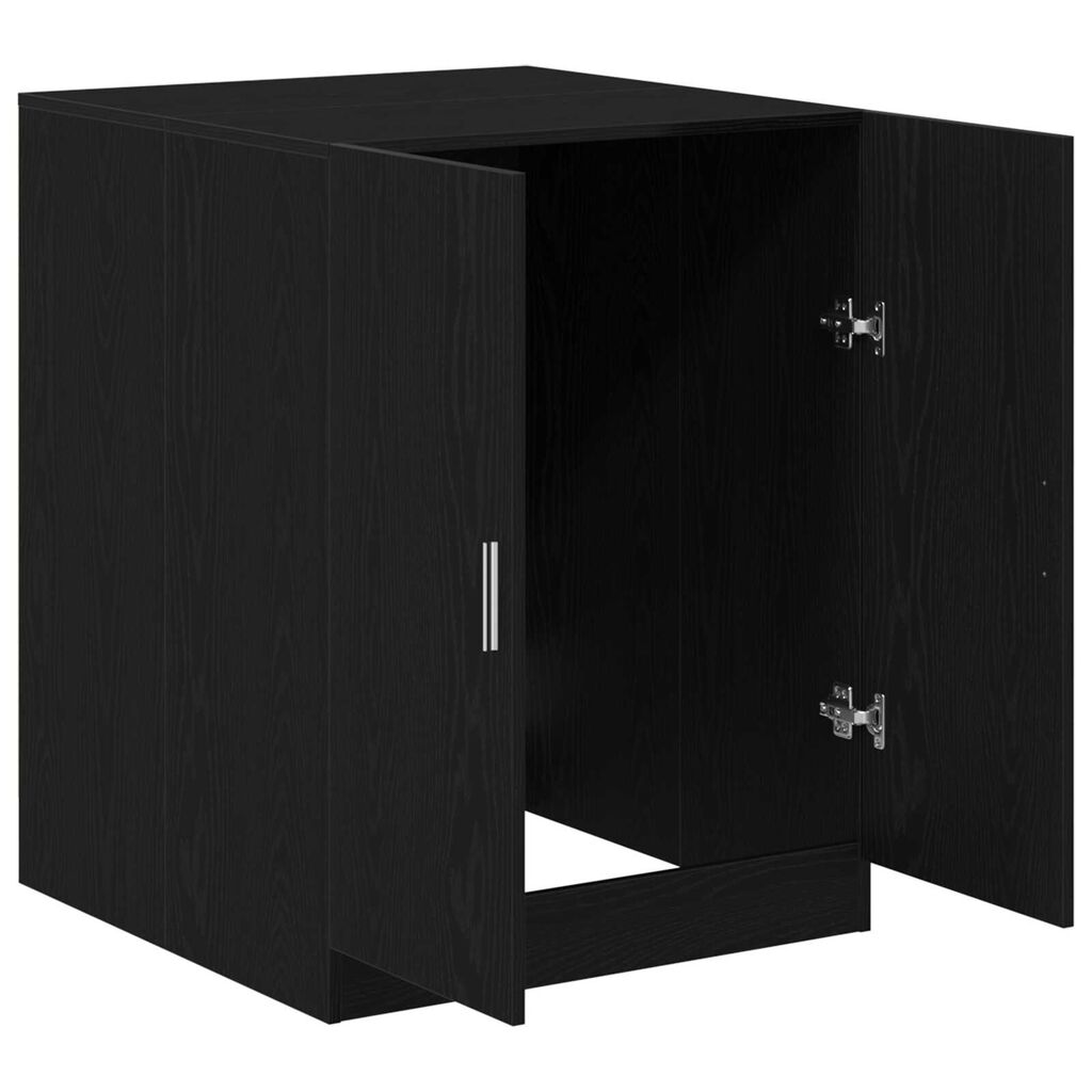 VidaXL Ντουλάπα Πλυντηρίου Μαύρη Δρυς 70,5x71,5x91,5 εκ από Επεξεργασμένο Ξύλο