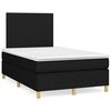 vidaXL &Kappa;&rho;&epsilon;&beta;ά&tau;&iota; Boxspring &mu;&epsilon; &Sigma;&tau;&rho;ώ&mu;&alpha; & LED &Mu;&alpha;ύ&rho;&omicron; 120x190 &epsilon;&kappa;. &Upsilon;&phi;&alpha;&sigma;&mu;ά&tau;&iota;&nu;&omicron;