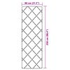 vidaXL Χαλί εξωτερικού χώρου ARAKIL Καφέ 80x250 cm PP