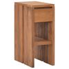 vidaXL &Kappa;&omicron;&mu;&omicron;&delta;ί&nu;&omicron; 20 x 35 x 50 &epsilon;&kappa;. &alpha;&pi;ό &Mu;&alpha;&sigma;ί&phi; &Xi;ύ&lambda;&omicron; Teak
