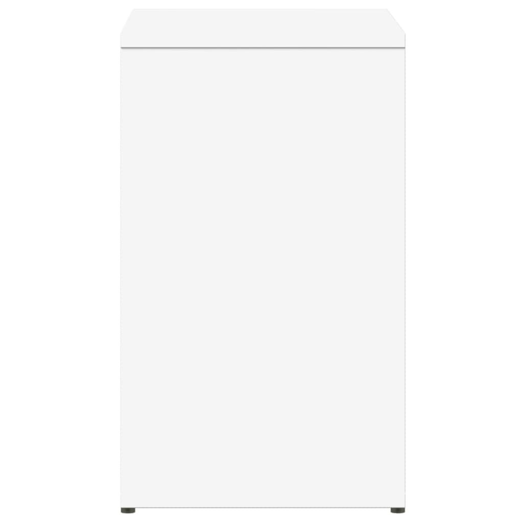 vidaXL Τραπέζια Βοηθητικά 2 τεμ. Λευκά 50x30x50 εκ. Επεξεργασμένο Ξύλο