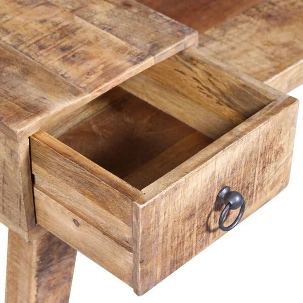 vidaXL Πάγκος με Συρτάρι 120 x 36 x 60 εκ. από Μασίφ Ξύλο Μάνγκο