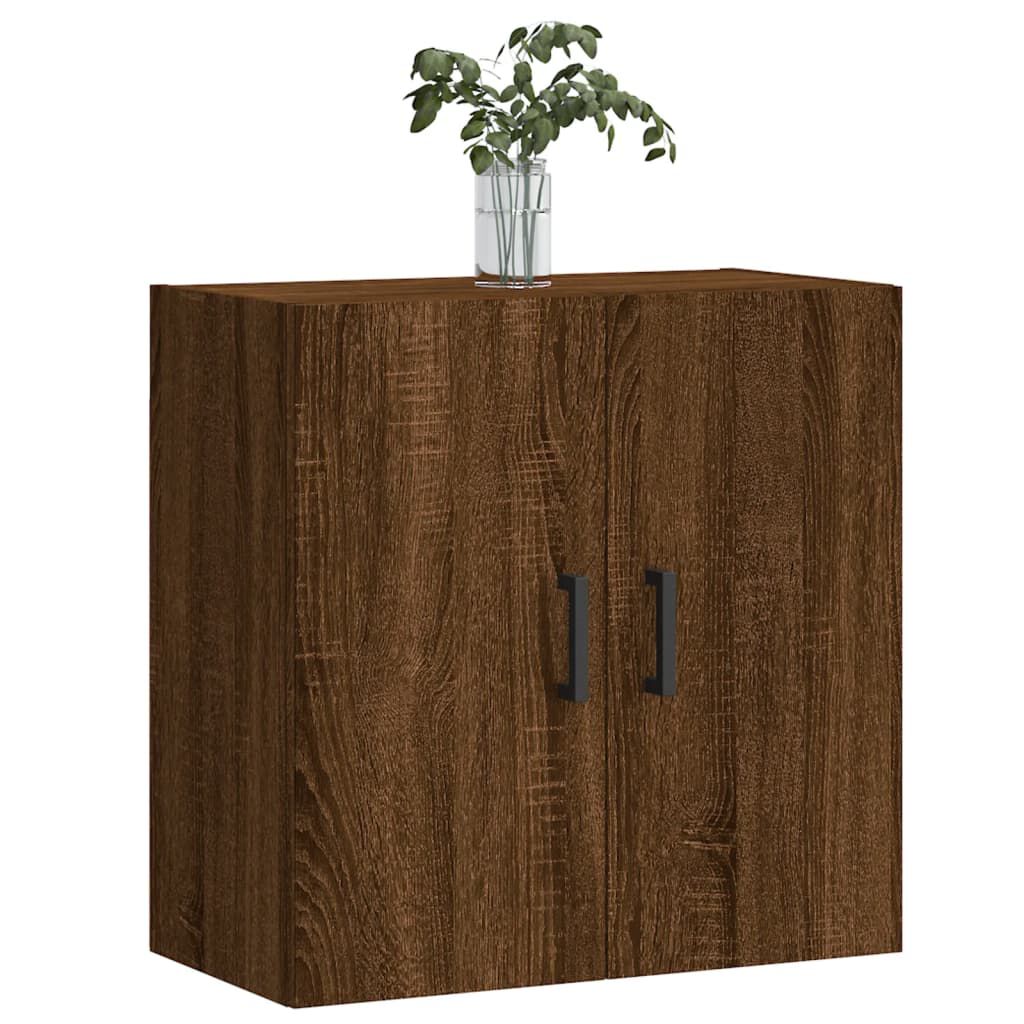 vidaXL Ντουλάπι Τοίχου Καφέ Δρυς 60 x 31 x 60 εκ. Επεξεργασμένο Ξύλο