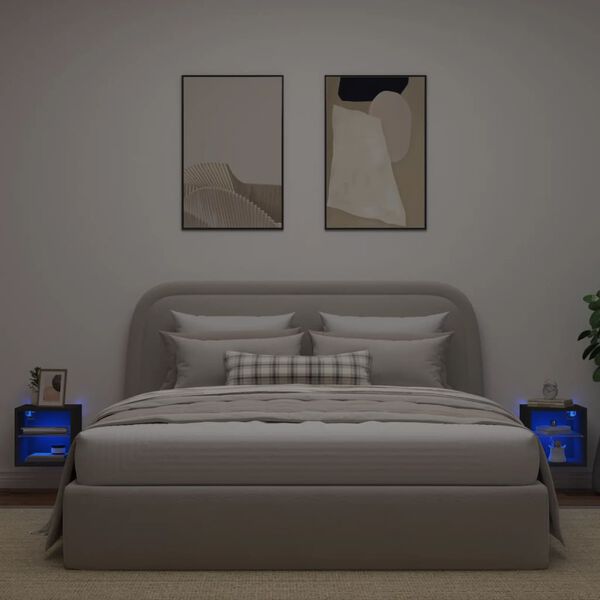 vidaXL Έ&pi;&iota;&pi;&lambda;&alpha; &Tau;&omicron;ί&chi;&omicron;&upsilon; &Tau;&eta;&lambda;&epsilon;ό&rho;&alpha;&sigma;&eta;&sigmaf; &mu;&epsilon; LED 2 &Tau;&epsilon;&mu;. &Mu;&alpha;ύ&rho;&alpha; 30 x 28,5 x 30 &epsilon;&kappa;.