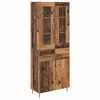 vidaXL Highboard 2 &tau;&mu;&chi;. &Pi;&alpha;&lambda;&iota;ό &xi;ύ&lambda;&omicron; 69,5 x 34 x 180 &epsilon;&kappa;.