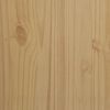 vidaXL Κομοδίνο FLORO Καφέ 45 x 39 x 57 εκ. από Μασίφ Ξύλο Πεύκου
