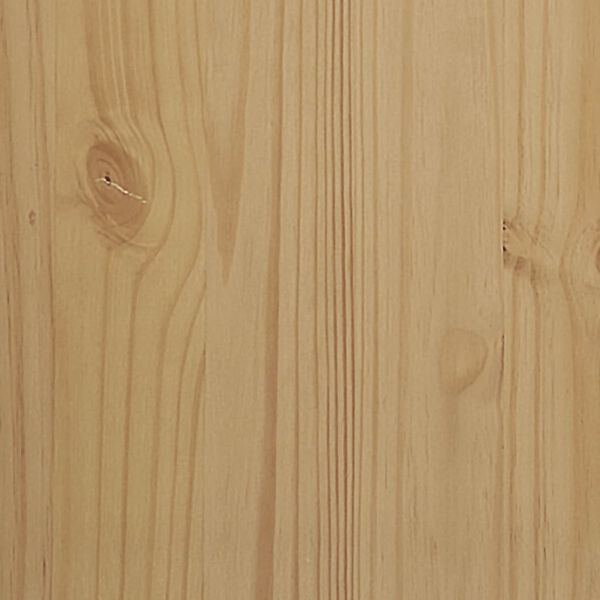 vidaXL Κομοδίνο FLORO Καφέ 45 x 39 x 57 εκ. από Μασίφ Ξύλο Πεύκου
