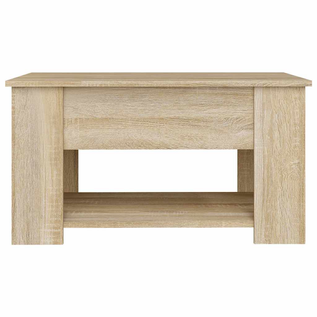 vidaXL Τραπεζάκι Σαλονιού Sonoma Δρυς 79x49x41 εκ. Επεξεργασμένο Ξύλο