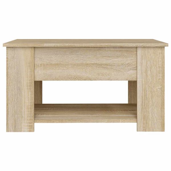 vidaXL Τραπεζάκι Σαλονιού Sonoma Δρυς 79x49x41 εκ. Επεξεργασμένο Ξύλο