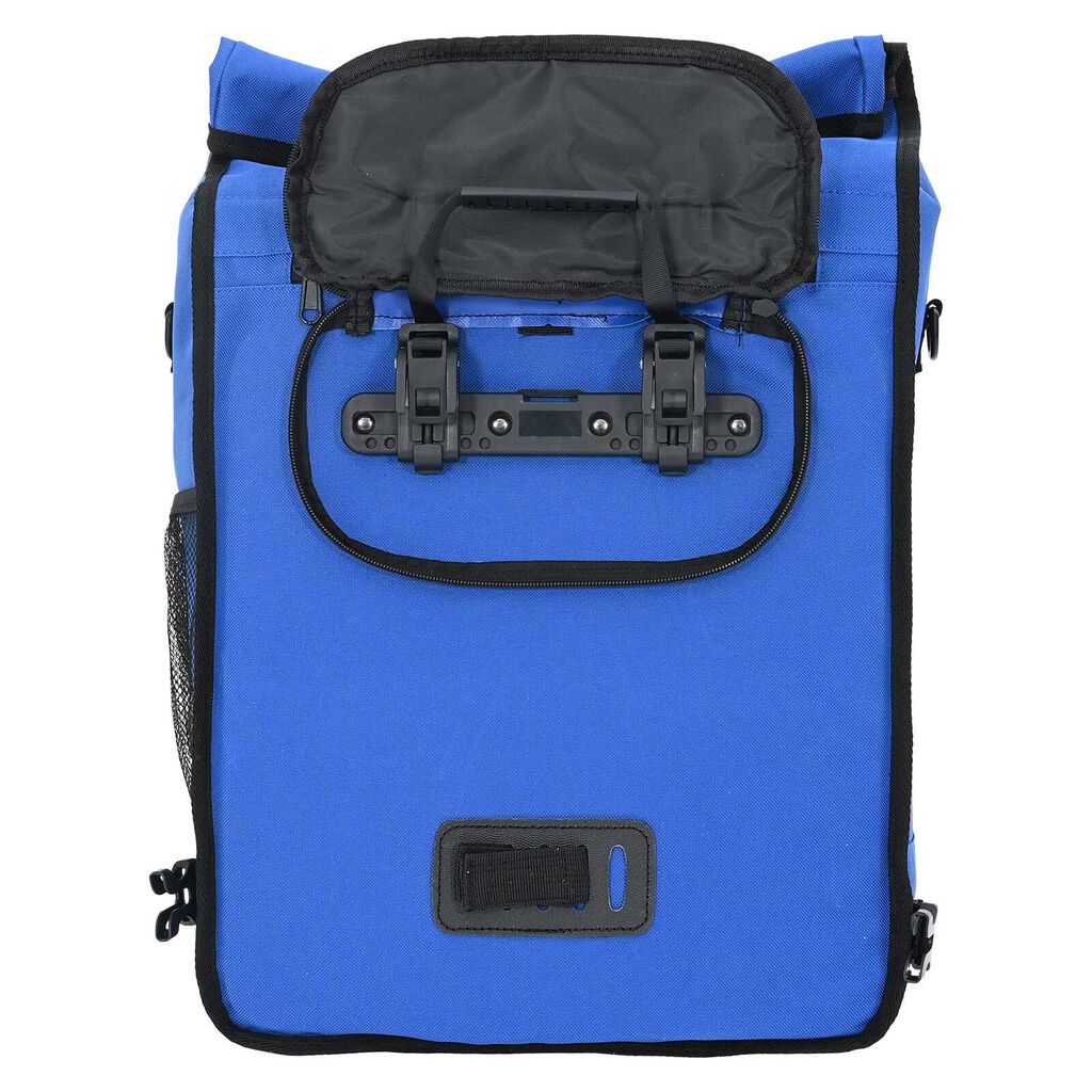 vidaXL Μπλε Τσάντα Στήριξης Ποδηλάτου 25 L 33x16x48 εκ