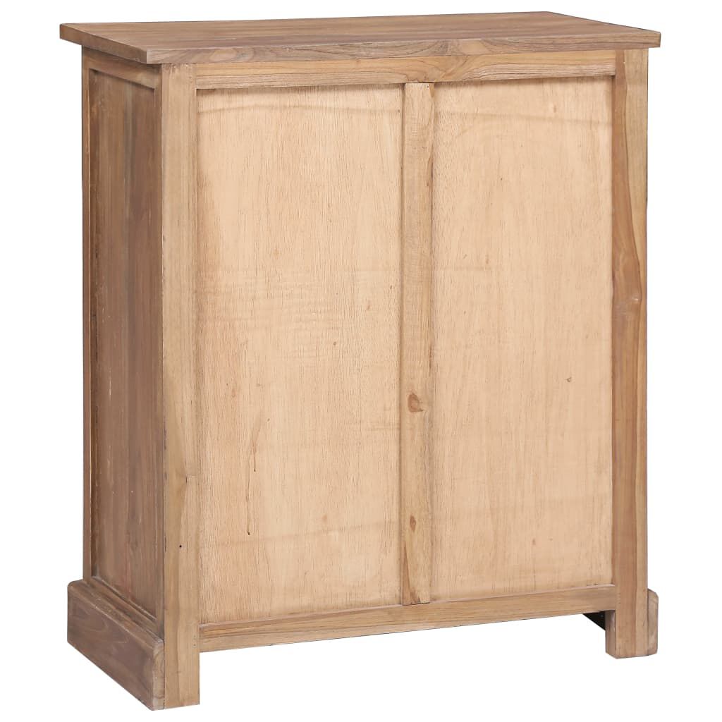 vidaXL Βοηθητικό Ντουλάπι 65 x 30 x 75 εκ. από Μασίφ Ξύλο Teak
