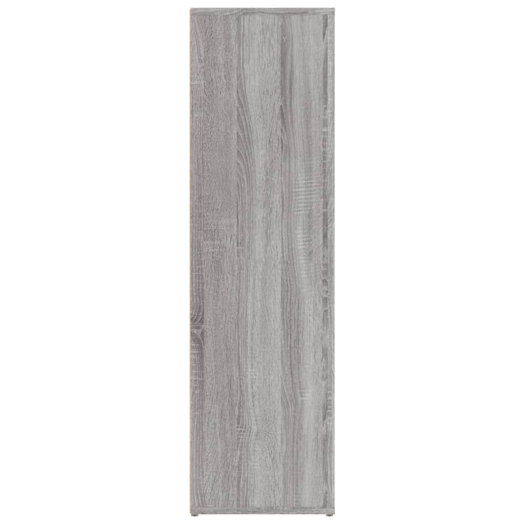 vidaXL Ντουλάπι Γκρι Sonoma 80x30x106 εκ. από Επεξεργασμένο Ξύλο