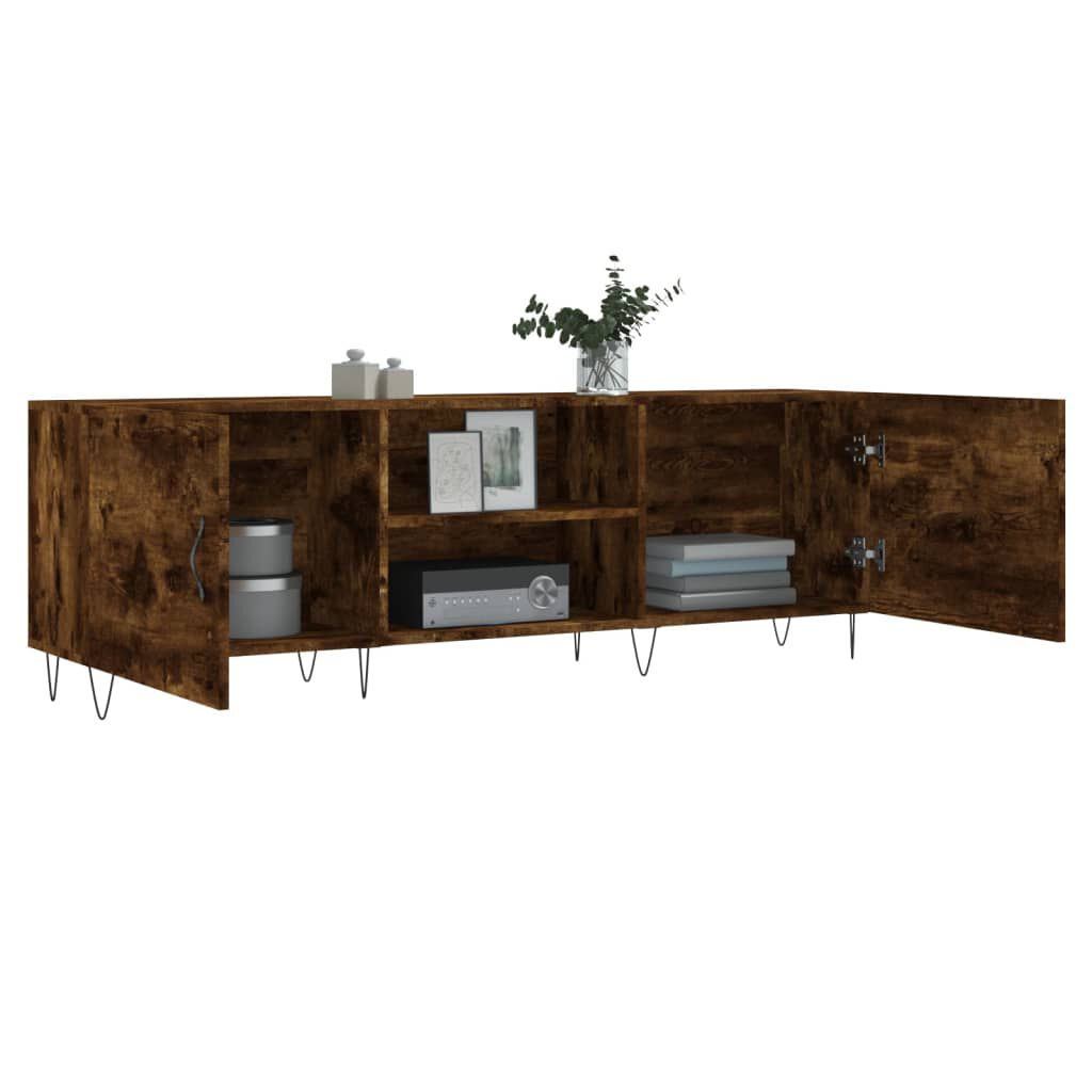 vidaXL Έπιπλο Τηλεόρασης Καπνιστή Δρυς 150x30x50 εκ. Επεξ. Ξύλο