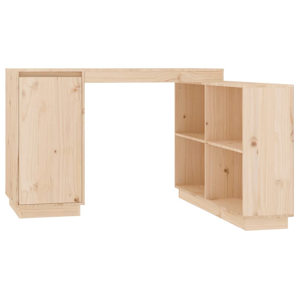 vidaXL Γραφείο 110 x 50 x 75 εκ. από Μασίφ Ξύλο Πεύκου