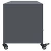 vidaXL Έπιπλο Τηλεόρασης Ανθρακί 100,5x39x43,5εκ. Ατσάλι