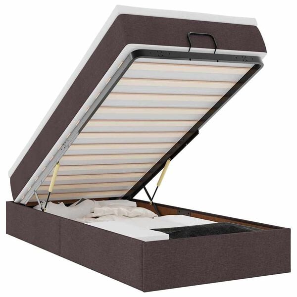 vidaXL &Omicron;&theta;&omega;&mu;&alpha;&nu;&iota;&kappa;ό &kappa;&rho;&epsilon;&beta;ά&tau;&iota; &mu;&epsilon; &sigma;&tau;&rho;ώ&mu;&alpha; &sigma;&kappa;&omicron;ύ&rho;&omicron; &kappa;&alpha;&phi;έ 90x190cm ύ&phi;&alpha;&sigma;&mu;&alpha;