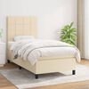 vidaXL &Kappa;&rho;&epsilon;&beta;ά&tau;&iota; Boxspring &mu;&epsilon; &Sigma;&tau;&rho;ώ&mu;&alpha; &Kappa;&rho;&epsilon;&mu; 90x200 &epsilon;&kappa;.&Upsilon;&phi;&alpha;&sigma;&mu;ά&tau;&iota;&nu;&omicron;