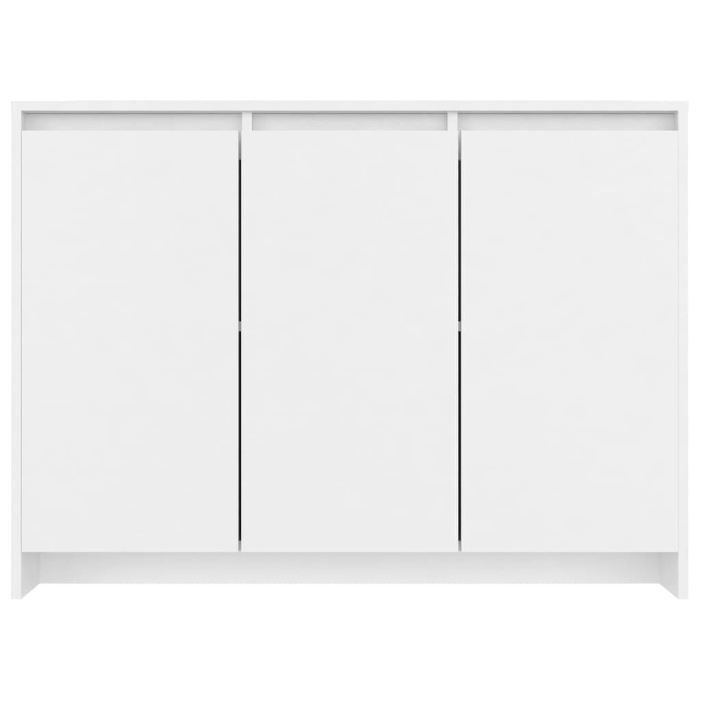 vidaXL Μπουφές Λευκός 102 x 33 x 75 εκ. από Επεξ. Ξύλο