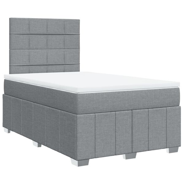 vidaXL &Kappa;&rho;&epsilon;&beta;ά&tau;&iota; Boxspring &mu;&epsilon; &Sigma;&tau;&rho;ώ&mu;&alpha; &Alpha;&nu;&omicron;&iota;&chi;&tau;ό &Gamma;&kappa;&rho;&iota; 120x190 &epsilon;&kappa;. &Upsilon;&phi;&alpha;&sigma;&mu;ά&tau;&iota;&nu;&omicron;