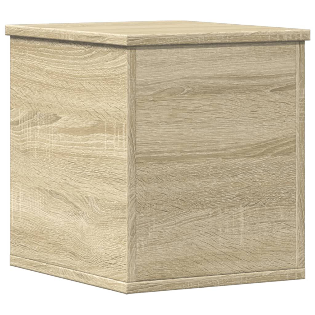 vidaXL Κουτί Αποθήκευσης Sonoma Δρυς 30x35x35 εκ. Επεξεργασμένο Ξύλο