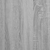 vidaXL Παπουτσοθήκη Γκρι Sonoma 102x35x55 εκ. από Επεξεργασμένο Ξύλο