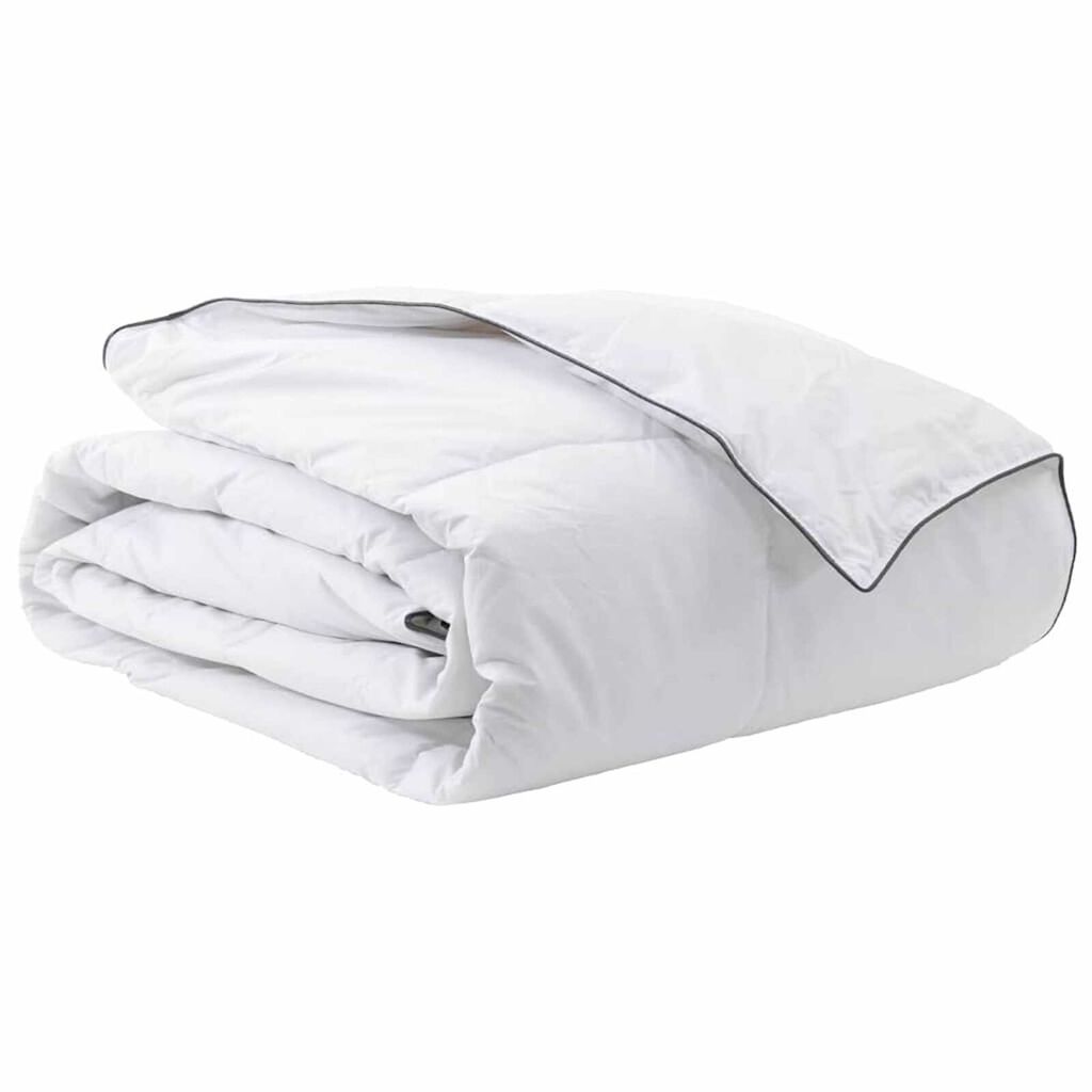 vidaXL Χειμερινό Παπλωματοθήκη Λευκό 260 x 220 εκ. Πούπουλο
