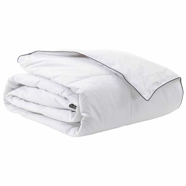 vidaXL Χειμερινό Παπλωματοθήκη Λευκό 260 x 220 εκ. Πούπουλο