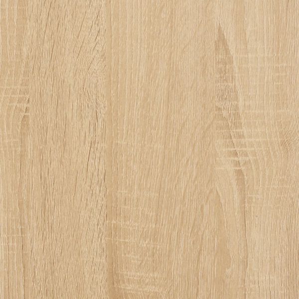 vidaXL Ραφιέρα Τοίχου Χρώμα Sonoma Δρυς 104x20x58,5 εκ. από Επεξ. Ξύλο