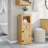 vidaXL Ντουλάπι Μπάνιου Corona 45x33x110 εκ. από Μασίφ Ξύλο Πεύκου
