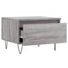 vidaXL Τραπεζάκια Σαλονιού 2 τεμ. Γκρι Sonoma 50x46x35 εκ. Επεξ. Ξύλο