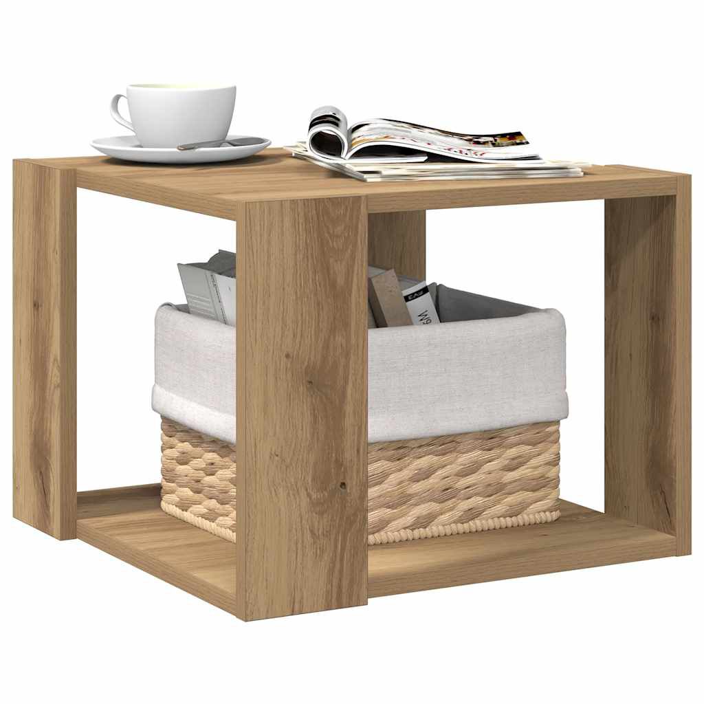 vidaXL Τραπεζάκι σαλονιού Artisan Oak 40x40x30 cm Κατασκευασμένο ξύλο